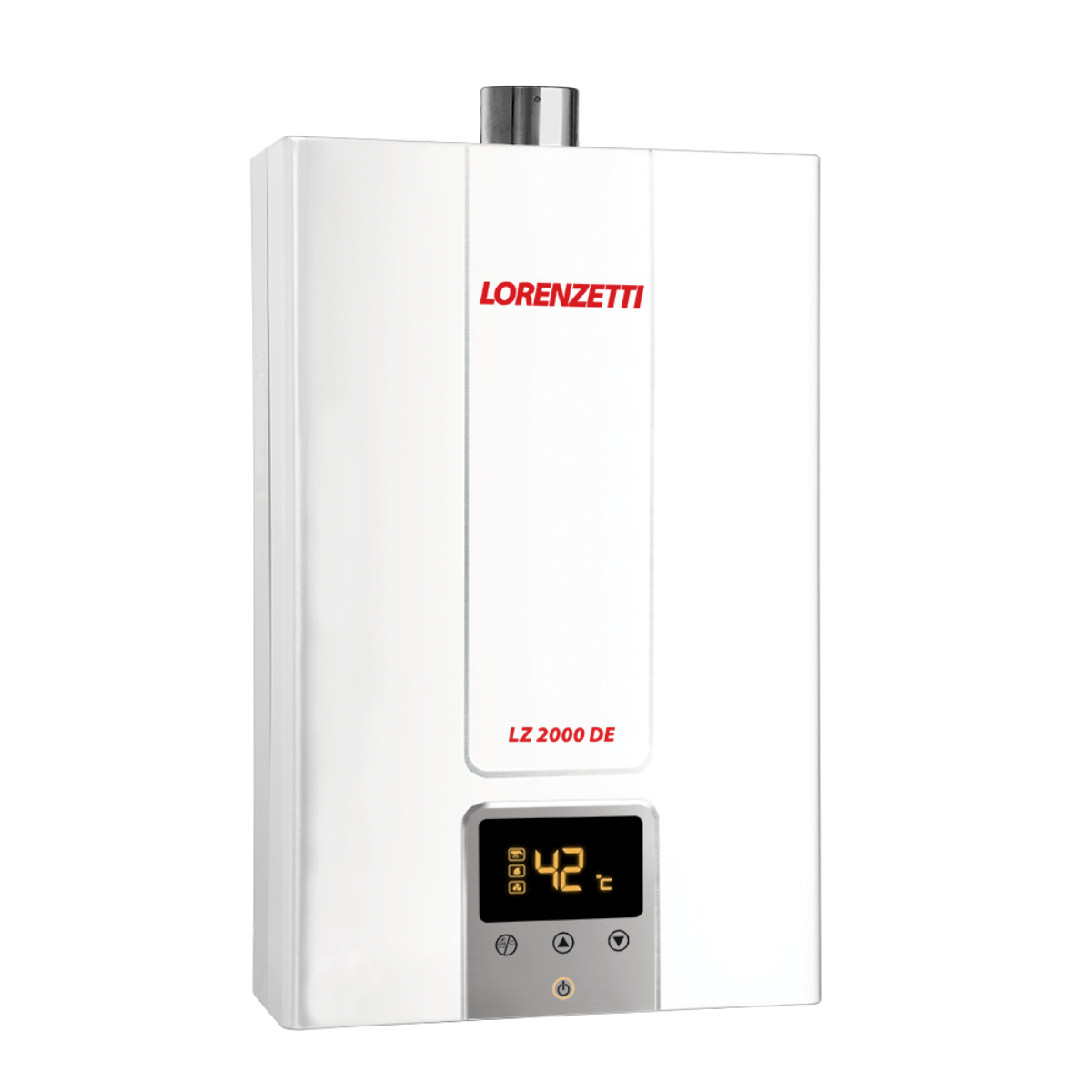 Encontraproduto.com.br - aquecedor passagem glp digital lz2000de 20l lorenzetti branco - 7412134