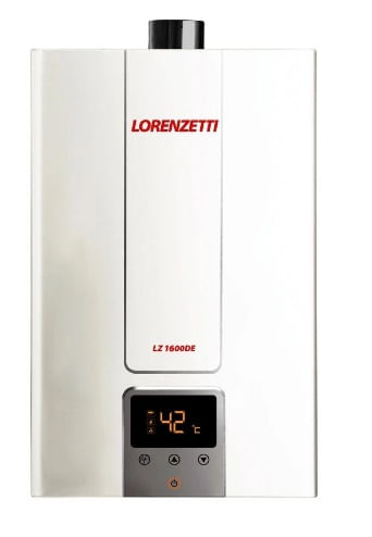 Encontraproduto.com.br - Aquecedor de Água a Gás LZ 1600DE Digital Lorenzetti