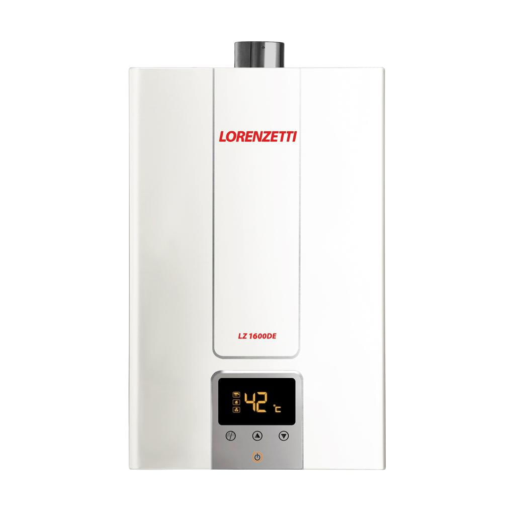 Encontraproduto.com.br - Aquecedor de Água a Gás LZ 1600DE Digital Lorenzetti