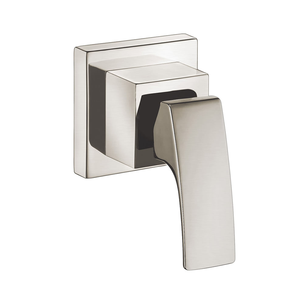 Encontraproduto.com.br - Acabamento Registro 1 1/2, 1 1/4 Lorenlive Brushed Nickel 4900n89 Lorenzetti