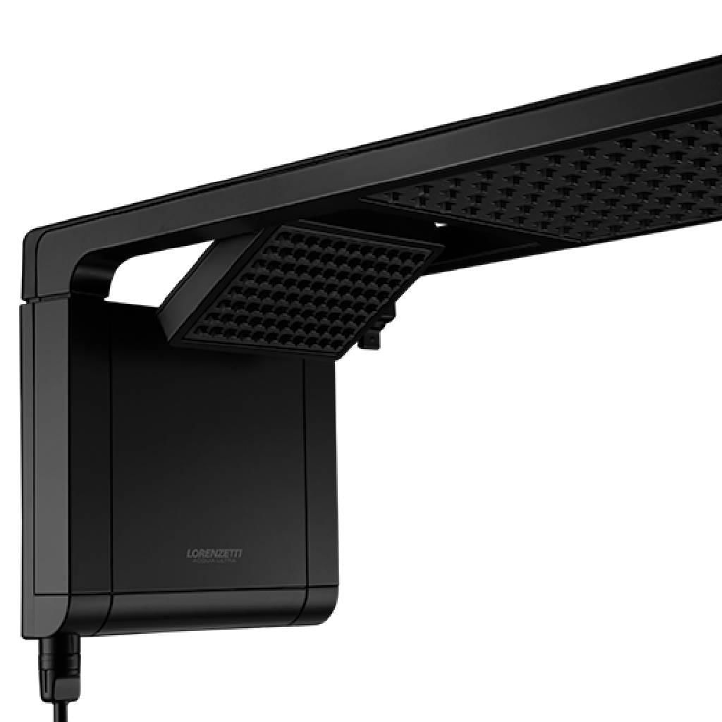 Encontraproduto.com.br - Ducha Acqua Duo Matte Black 220V 7800W - Lorenzetti
