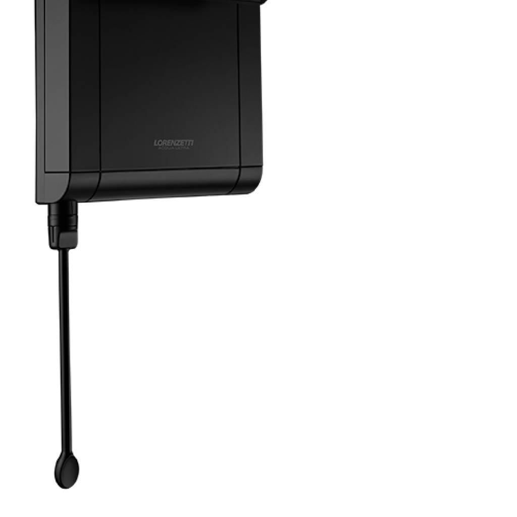 Encontraproduto.com.br - Ducha Acqua Duo Matte Black 220V 7800W - Lorenzetti