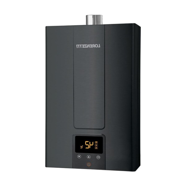 Encontraproduto.com.br - Aquecedor a Gás 25L Black LZ 2500 DE BK GLP 7412160 Lorenzetti