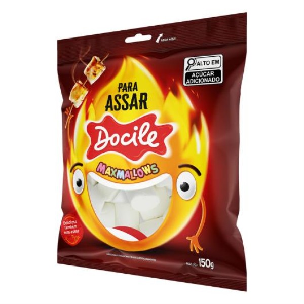 Encontraproduto.com.br - MARSHMALLOW DOCILE PACOTE 150G PARA ASSAR