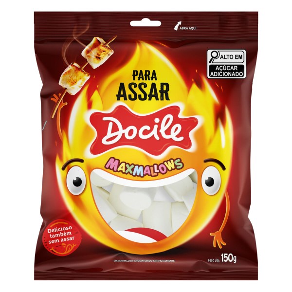 Encontraproduto.com.br - MARSHMALLOW DOCILE PACOTE 150G PARA ASSAR
