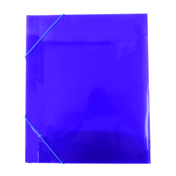Encontraproduto.com.br - PASTA ABA ELASTICO OF 3CM AZUL 325