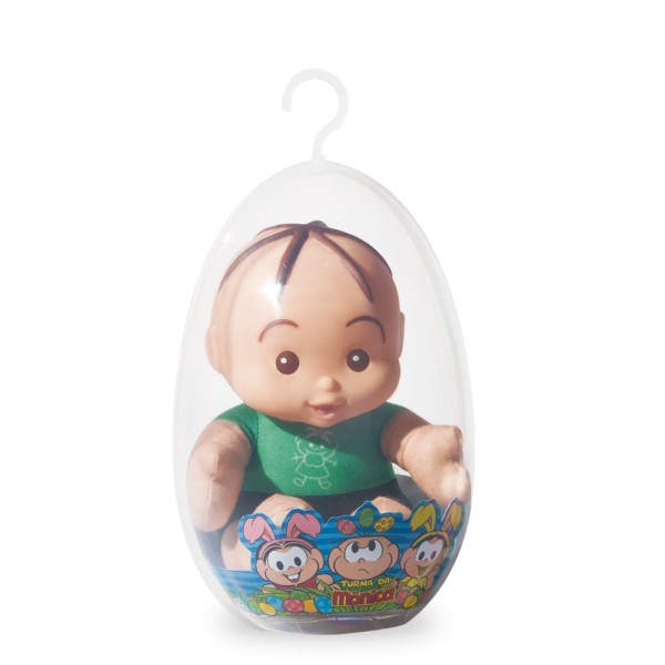 Encontraproduto.com.br - Boneco De Vinil - 16cm - Turma da Mônica - Iti Malia Páscoa - Cebolinha - Novabrink
