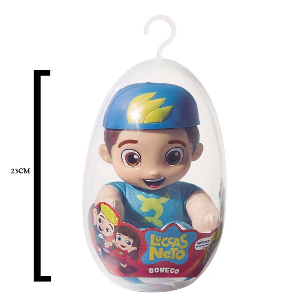 Encontraproduto.com.br - Boneco Luccas Neto Edição Páscoa - Novabrink