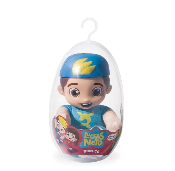 Encontraproduto.com.br - Boneco Luccas Neto Edição Páscoa - Novabrink