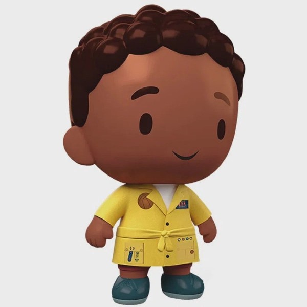 Encontraproduto.com.br - Boneco - D.P.A. - Max Detetive - Amarelo - 20 cm - Novabrink