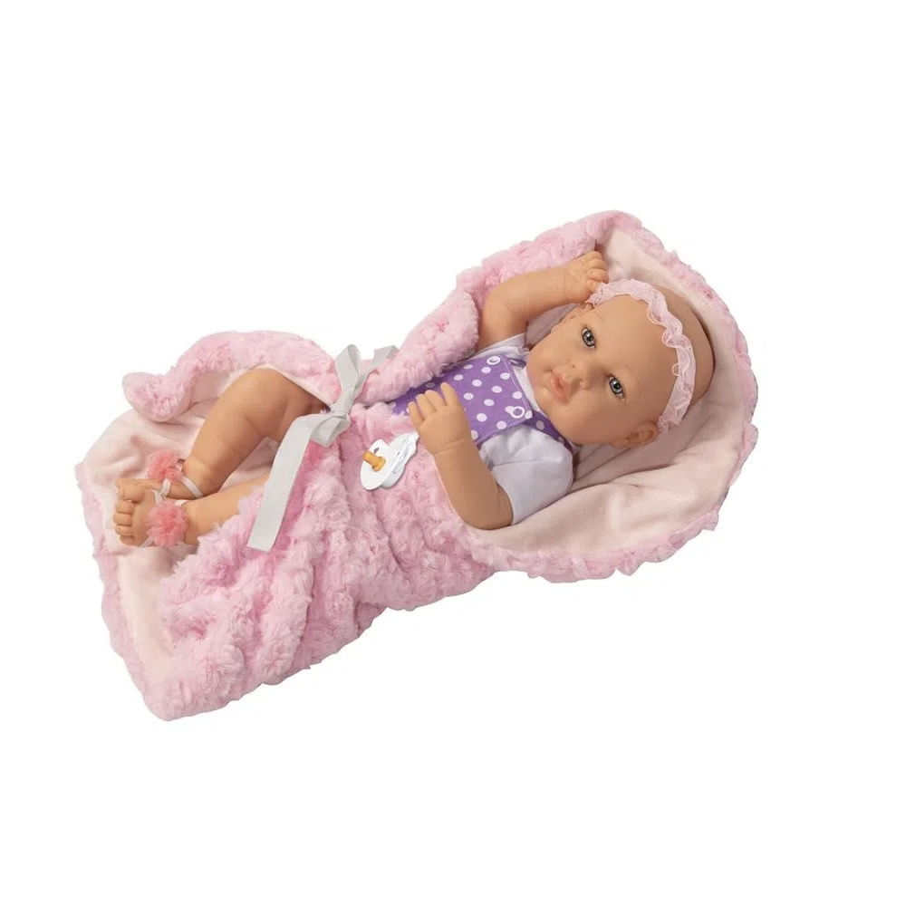 Boneca Bebê Elegance Kathy Luxo 41cm - Novabrink