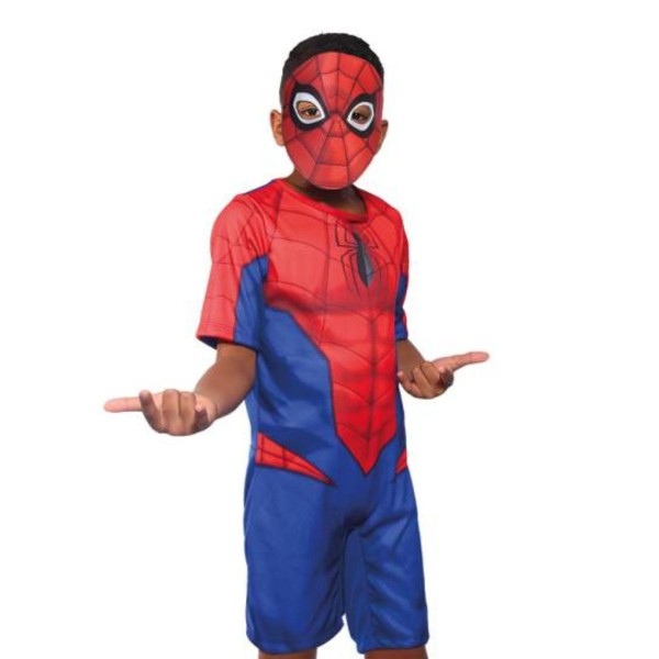 Encontraproduto.com.br - Fantasia Homem Aranha Básica P BBRA 7304
