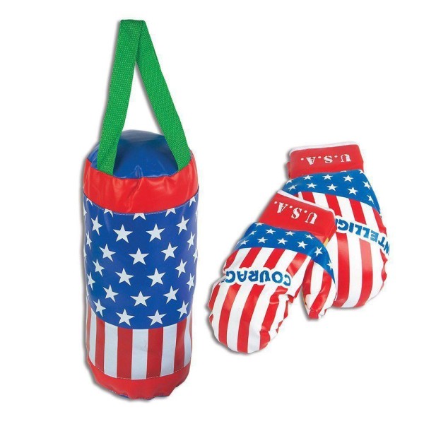 Encontraproduto.com.br - Kit Luva de Boxe Brasil