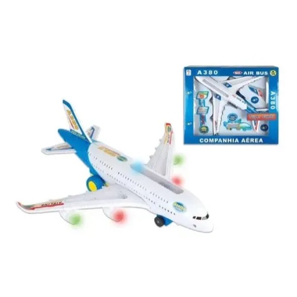 Encontraproduto.com.br - Avião Super Jumbo Air Bus G - Fênix HJ-166