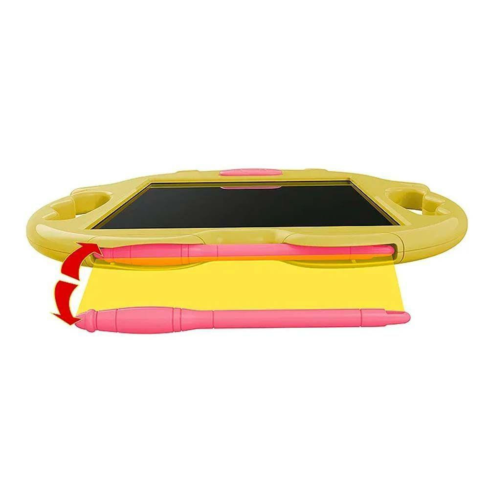 Encontraproduto.com.br - Lousinha Mágica Lousa Com A Tela Em Lcd Porquinho Rosa Fenix