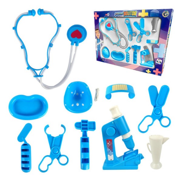 Encontraproduto.com.br - Conjunto de Medicina Pequeno Doutor +3 Anos Pica Pau