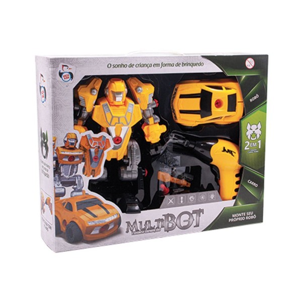 Encontraproduto.com.br - Carro e Robô Multibot Car Transform - Pica Pau