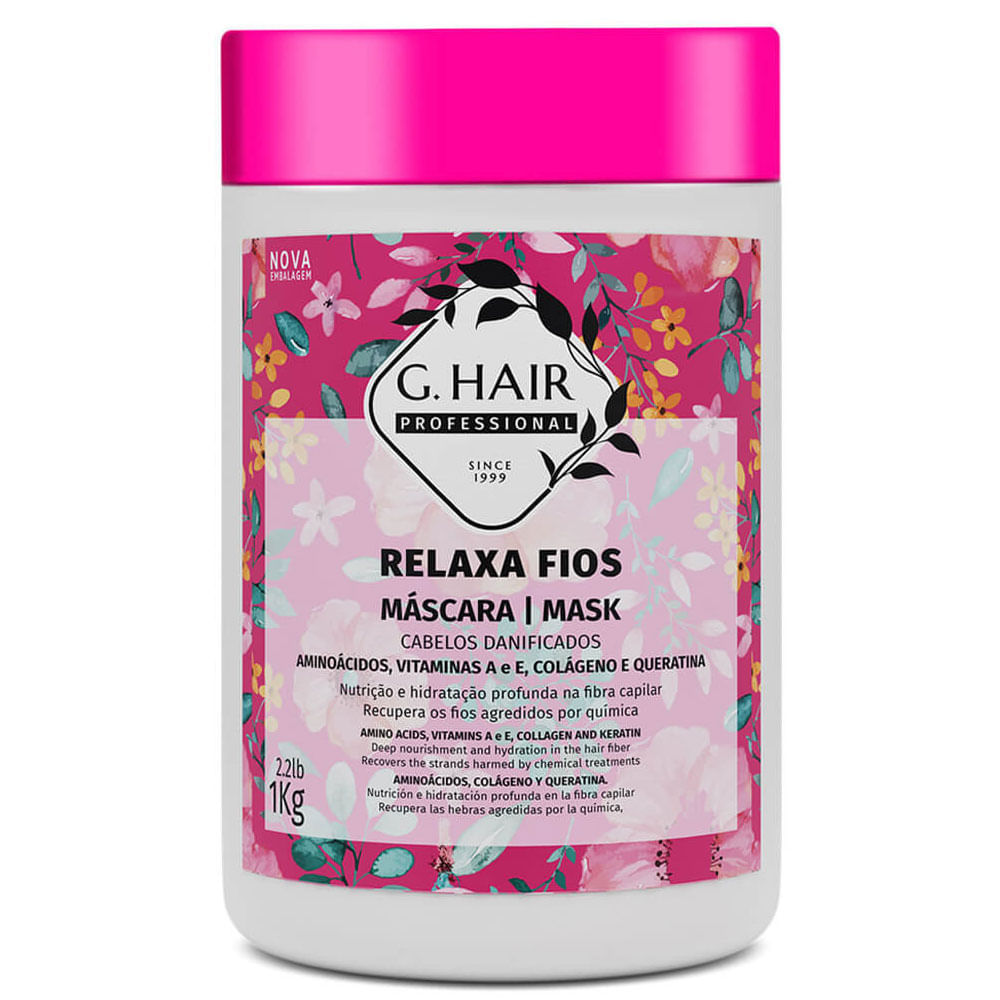 Máscara G Hair Relaxa Fios 1kg