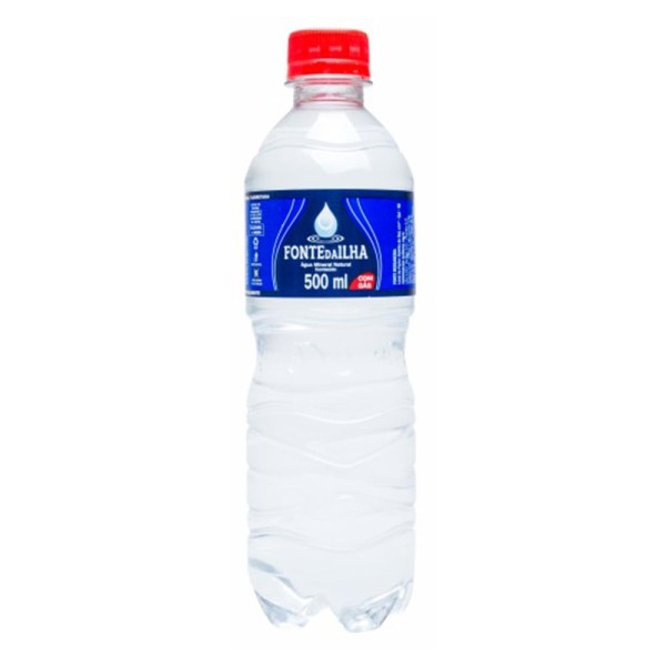 Encontraproduto.com.br - Água Mineral Fonte Ilha Com Gás 500ml