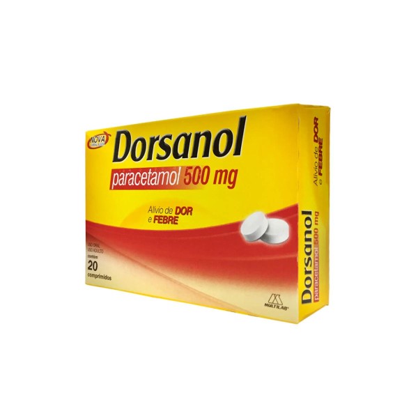 Encontraproduto.com.br - Dorsanol 500MG Comprimido - Caixa com 20 Comprimidos
