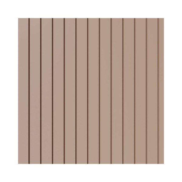 Painel Ripado Eva Laminado Autocolante 10cm Play Plus Metro M² Creme