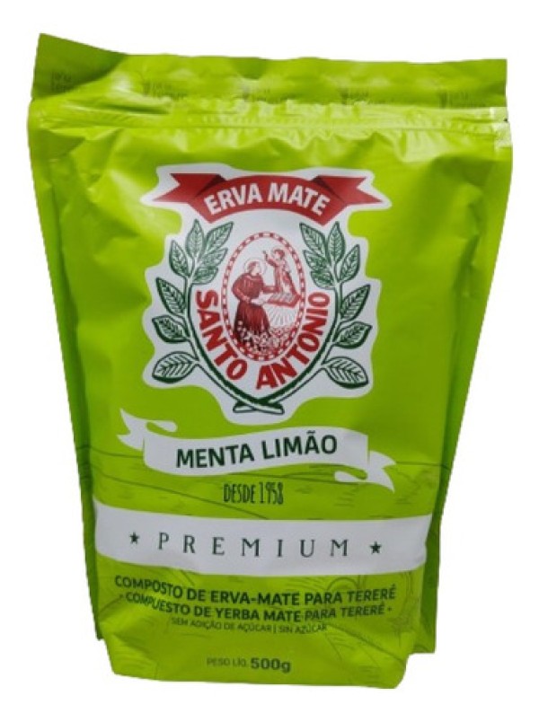 Erva Santo Antonio Premium Mate Tereré 500g  Escolha O Sabor