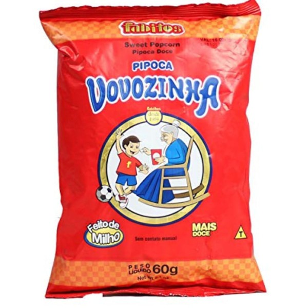 Encontraproduto.com.br - Pipoca Vovozinha Doce 60g