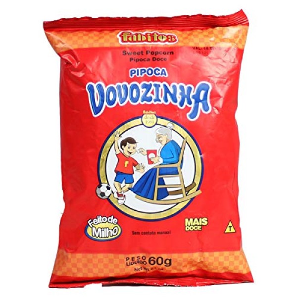 Encontraproduto.com.br - Pipoca Vovozinha Doce 60g