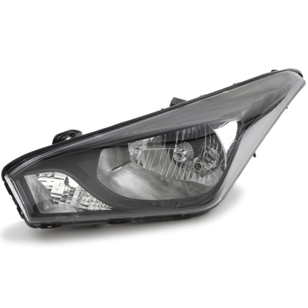 Farol Máscara Cinza Lado Esquerdo HB20 Hatch e Sedan 2012 até 2015