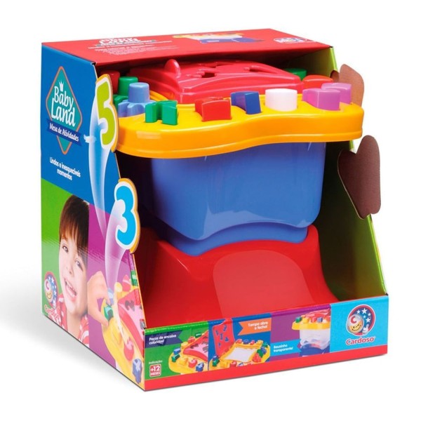 Encontraproduto.com.br - Mesinha Infantil de Atividades Baby Land - Cardoso