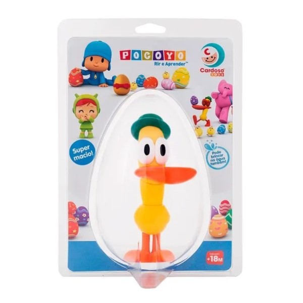 Encontraproduto.com.br - Boneco em Vinil - Turma do Pocoyo - Pato - Cardoso