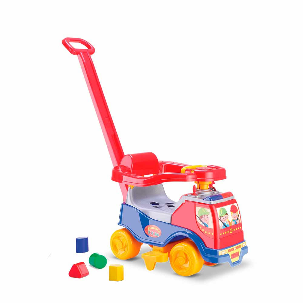 TOTOKA PLUS AZUL BEBÊ INFANTIL C/ LUZ SOM MOTOCA QUADRICICLO
