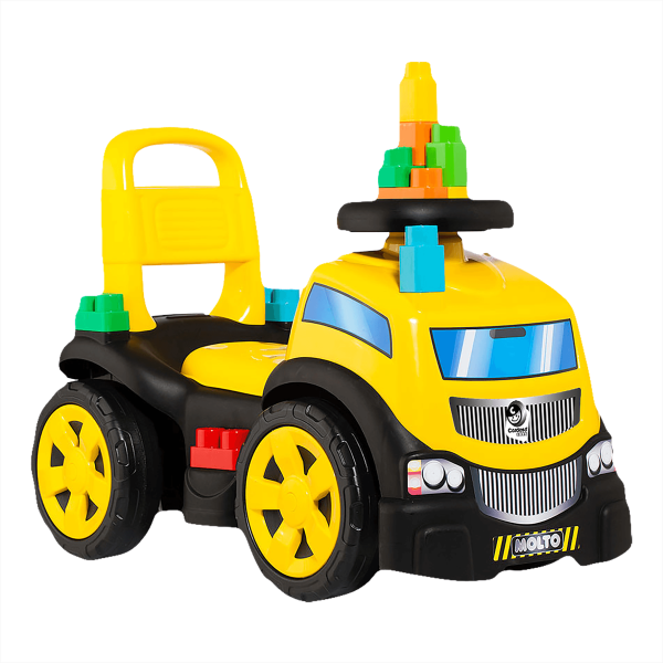 Encontraproduto.com.br - Andador Infantil Land Blocks Truck In Ride Cardoso 8014