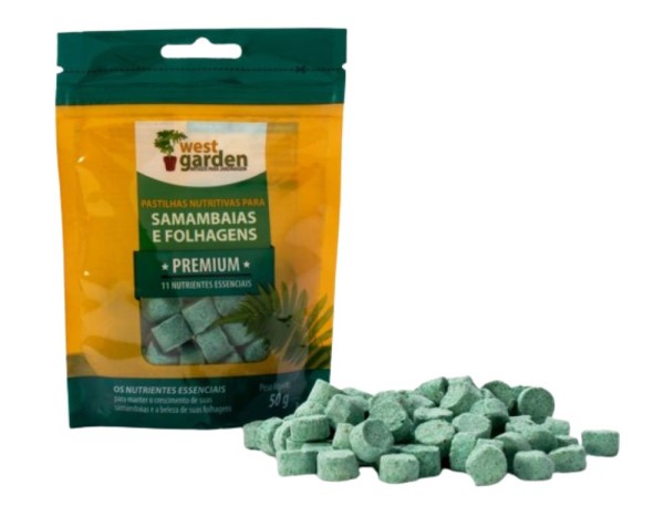 Encontraproduto.com.br - Pastilhas nutritivas samambaias premium  50 gr West Garden