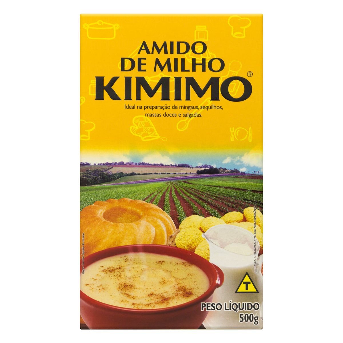 Encontraproduto.com.br - Amido de Milho Kimimo Caixeta com 500g