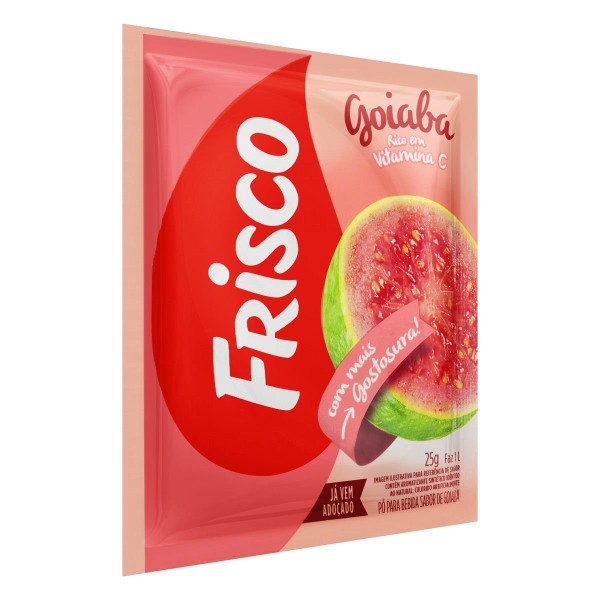 Encontraproduto.com.br - Refresco Em Pó Sabor Goiaba Frisco Embalagem 25G