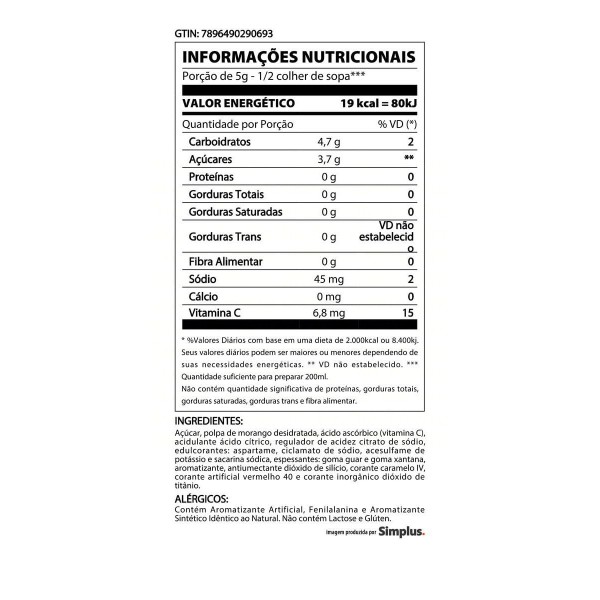 Encontraproduto.com.br - Refresco Em Pó Sabor Morango Frisco Embalagem 25G