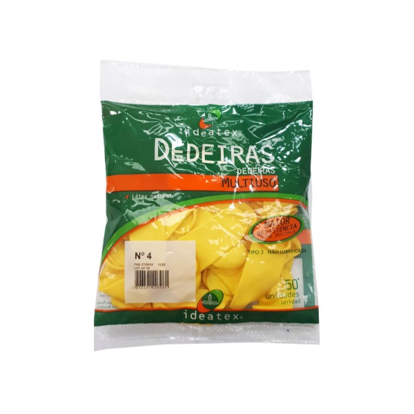 Dedeira Tipo 2 Ideatex N°4 Amarela com 50