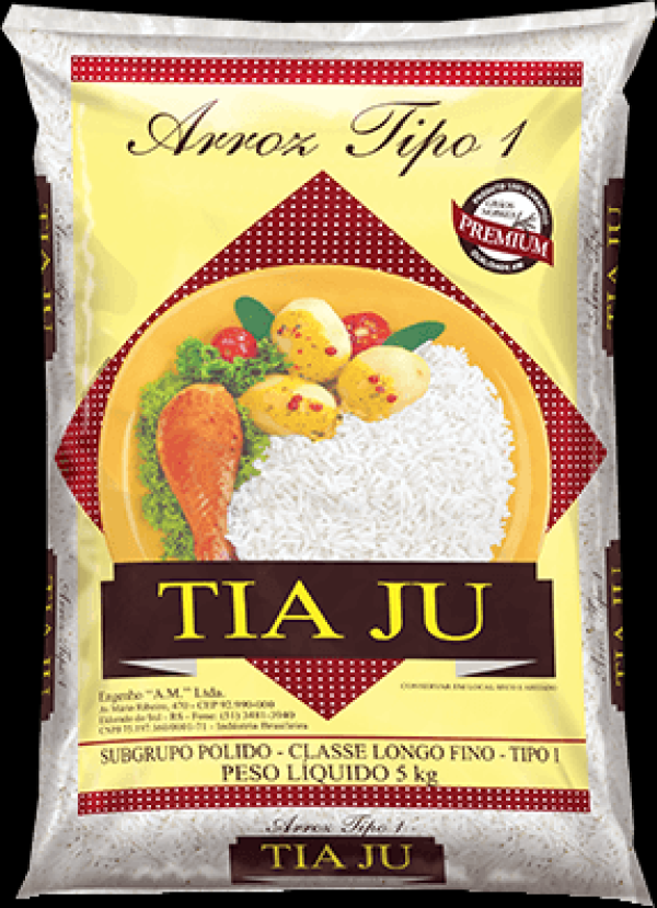 Arroz Tia Ju Tipo 1 - 5kg
