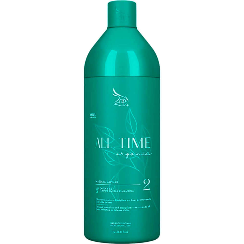 Zap All Time Organic - Progressiva Sem Formol 1L