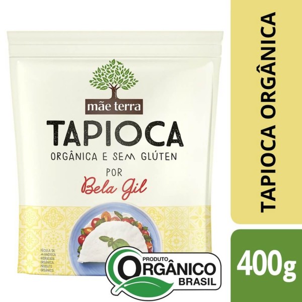Encontraproduto.com.br - Tapioca Orgânica por Bela Gil 400g - Mãe Terra