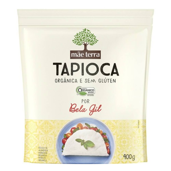 Encontraproduto.com.br - Tapioca Orgânica por Bela Gil 400g - Mãe Terra