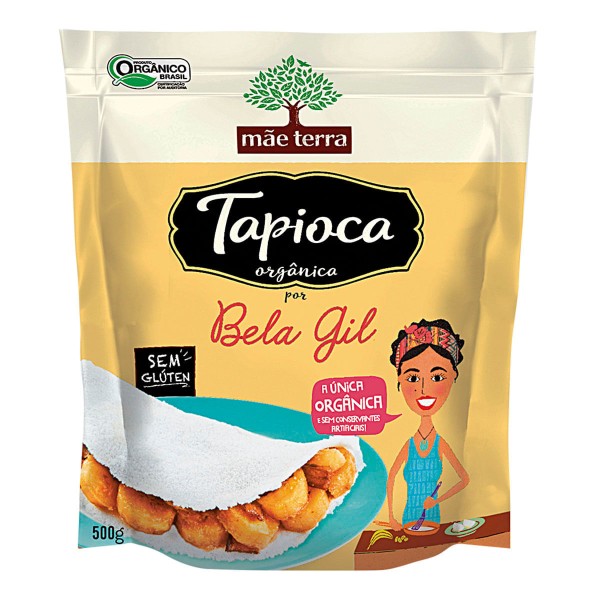 Encontraproduto.com.br - Tapioca Orgânica por Bela Gil 400g - Mãe Terra