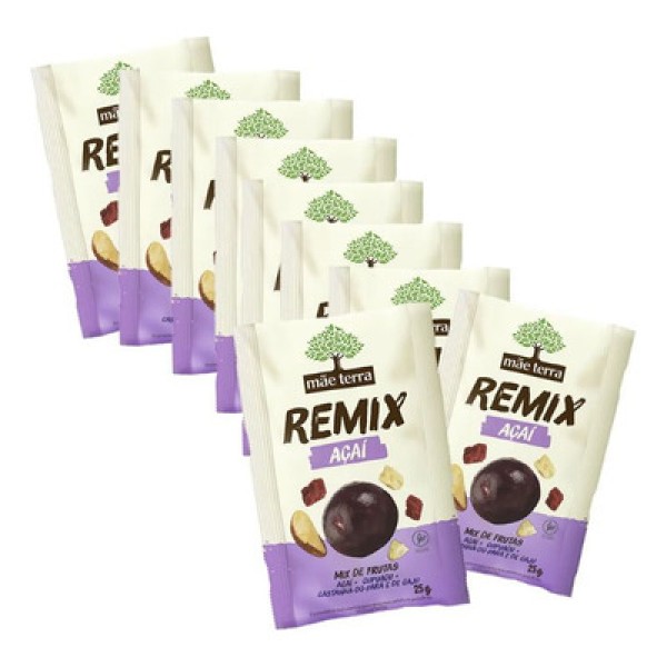 Encontraproduto.com.br - Remix Mãe Terra Açaí Contendo 9 Pacotes Com 25g Cada