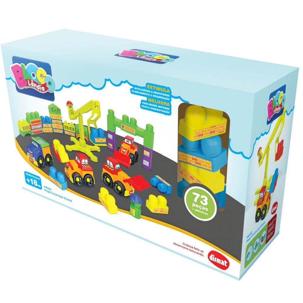 Encontraproduto.com.br - Blocos de Montar - Mega Construcao - MK322 DISMAT