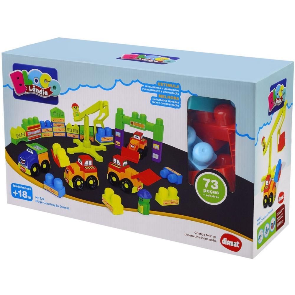 Encontraproduto.com.br - Blocos de Montar - Mega Construcao - MK322 DISMAT