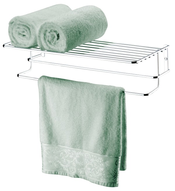 Encontraproduto.com.br - Toalheiro de Parede com Prateleira 1600
