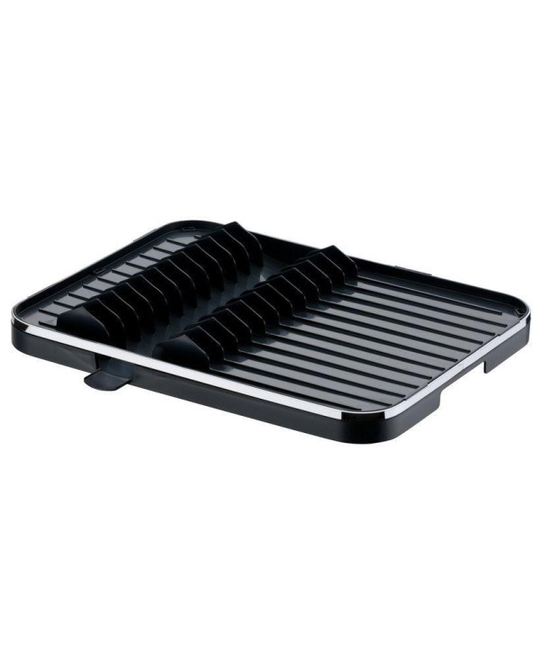 Encontraproduto.com.br - Escorredor De Louças Preto Com Bico Para Escoar Água