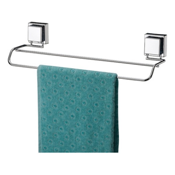 Encontraproduto.com.br - Toalheiro Duplo 45cm Aço Inox com Ventosas
