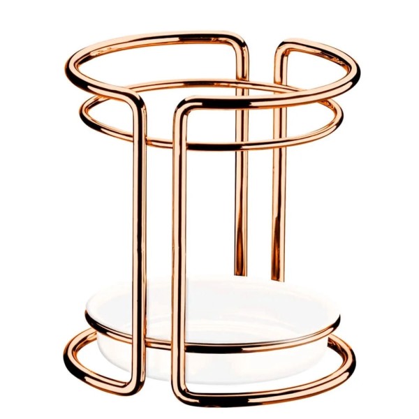 Suporte Para Utensilio Talheres Cobre Attuale